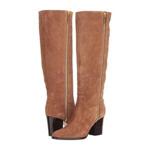 NEW Sergio Rossi Knee-High Suede Boots